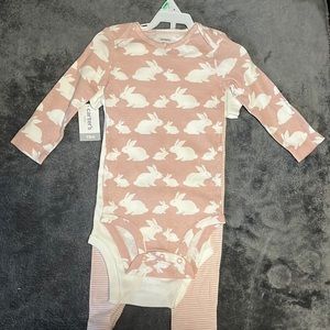 Carters new with tags 3 piece girls outfit